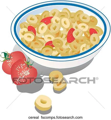 Dibujo - cereal cereal - Buscar Clip Art, Ilustraciones de Murales ...