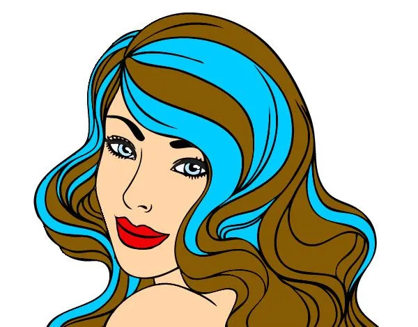 Dibujo de chica bella pintado por Juli36 en Dibujos.net el día 18 ...