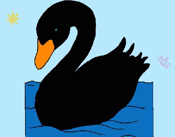 Dibujo de Cisne pintado por Saxa en Dibujos.net el día 10-05-12 a ...