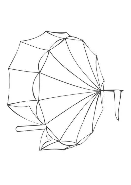 Dibujo para colorear carpa de circo - Img 28852