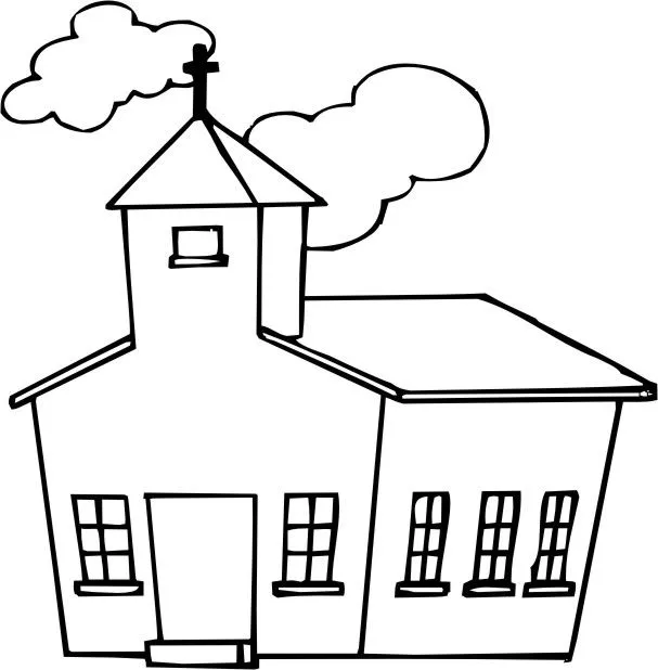 Dibujo para colorear de las Iglesias | Libreria El Renuevo De Jehova