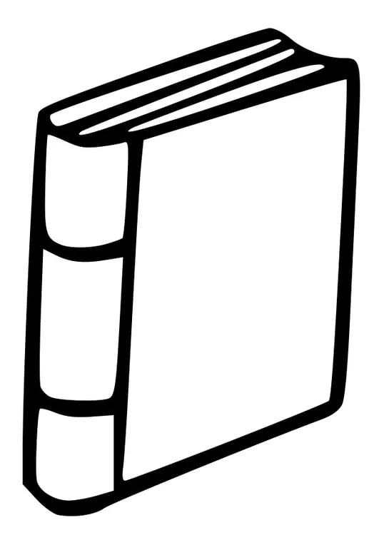 Dibujo para colorear libro - Img 27001