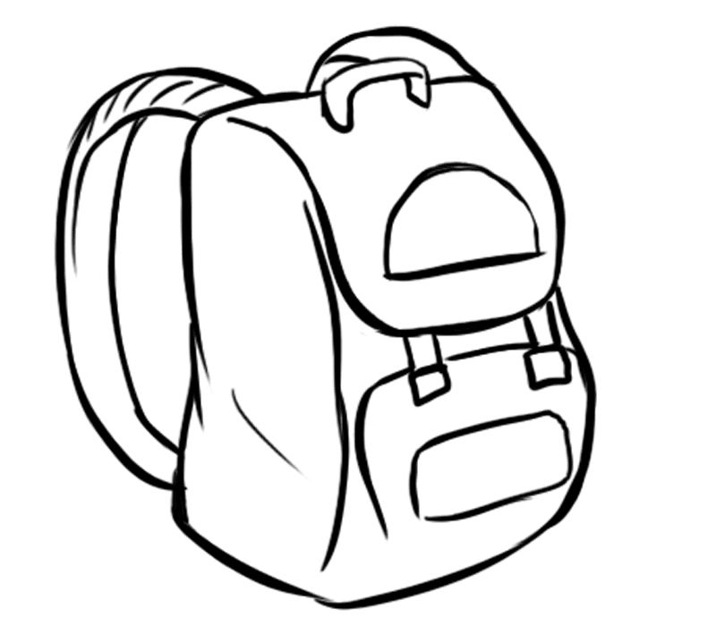 Dibujo Para Colorear Mochila Img 19414 Pictures