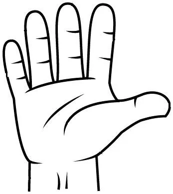 Dibujo para colorear partes del cuerpo humano - Imagui