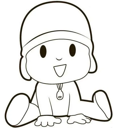 Pocoyo dibujo - Imagui