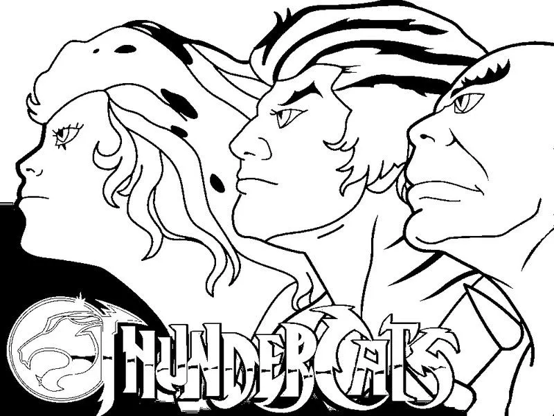 Dibujo para colorear Thundercats : Thundercats 1