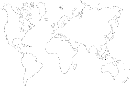 Mapa de los continentes para imprimir - Imagui