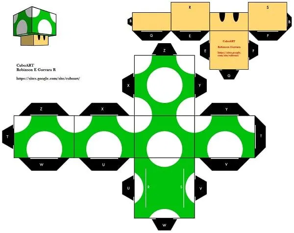 Figuras de papel para armar recortando - Imagui