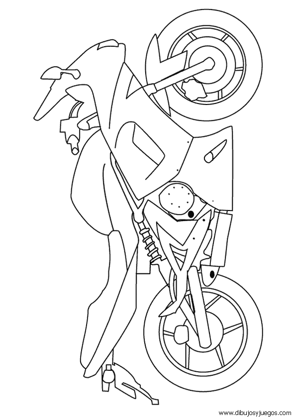 dibujo-de-motos-para-colorear-015 | Dibujos y juegos, para pintar ...