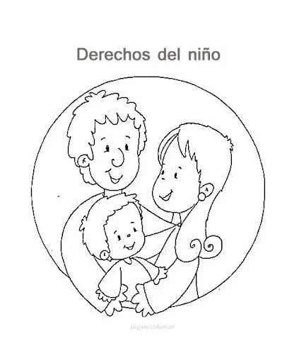 Un dibujo de los derechos del niño - Imagui