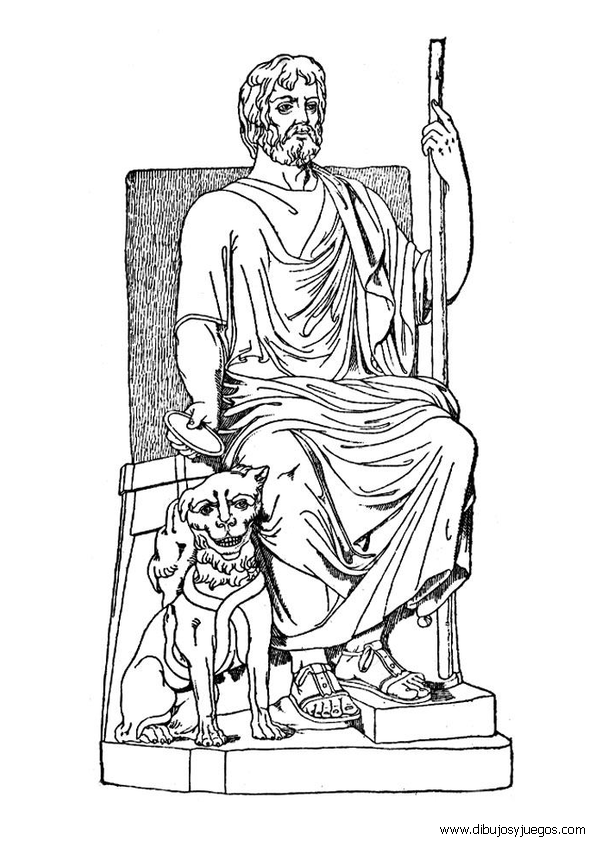 dioses romanos Colouring Pages