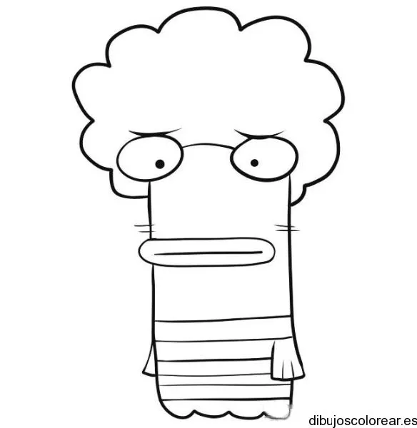 Dibujo de una divertida figura | Dibujos para Colorear