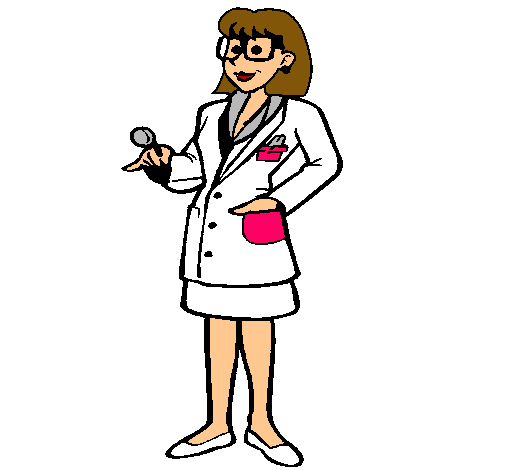 Dibujo de Doctora con gafas pintado por Kamilita45 en Dibujos.net ...