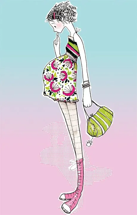 Dibujo de embarazo adolescente - Imagui