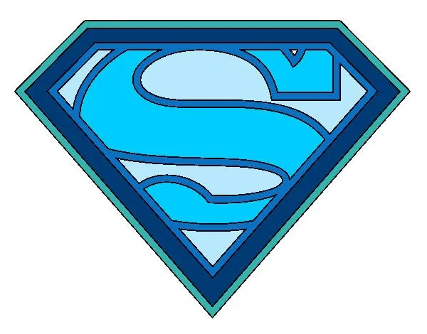 Dibujo de Escudo de Superman pintado por Martincito en Dibujos.net ...