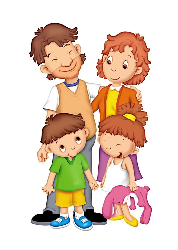 Dibujo De Familia Feliz Pintado Y Coloreado Por Gissy Pictures