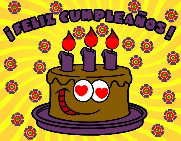 Dibujo de Feliz cumpleaños pintado por Gem206 en Dibujos.net el ...