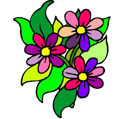 Dibujo de Florecitas pintado por Flores en Dibujos.net el día 08 ...