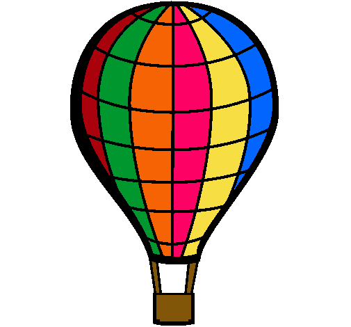 Dibujo de Globo aerostático pintado por Alejandra17 en Dibujos.net ...