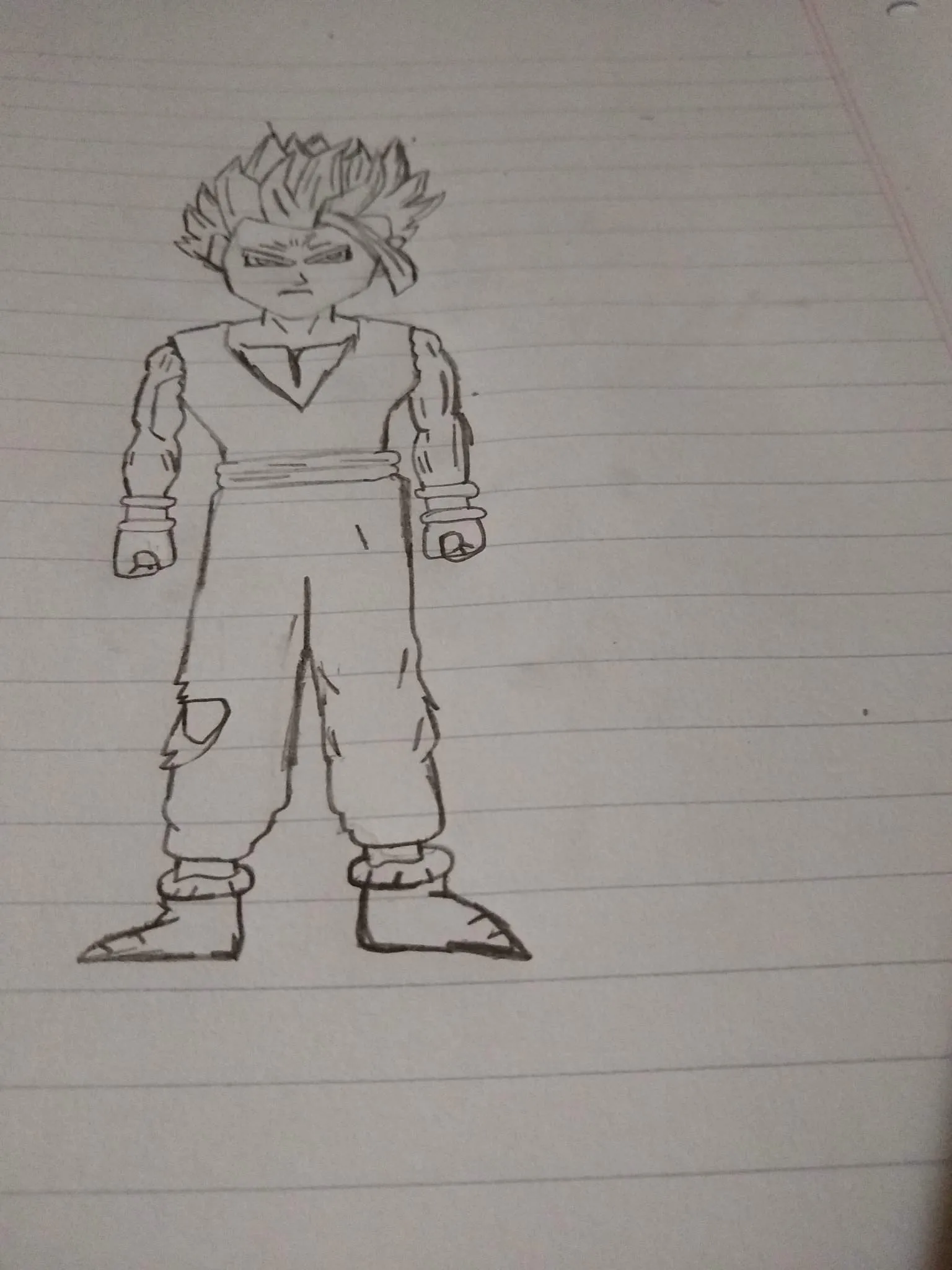 Dibujo de gohan (niño) | DRAGON BALL ESPAÑOL Amino