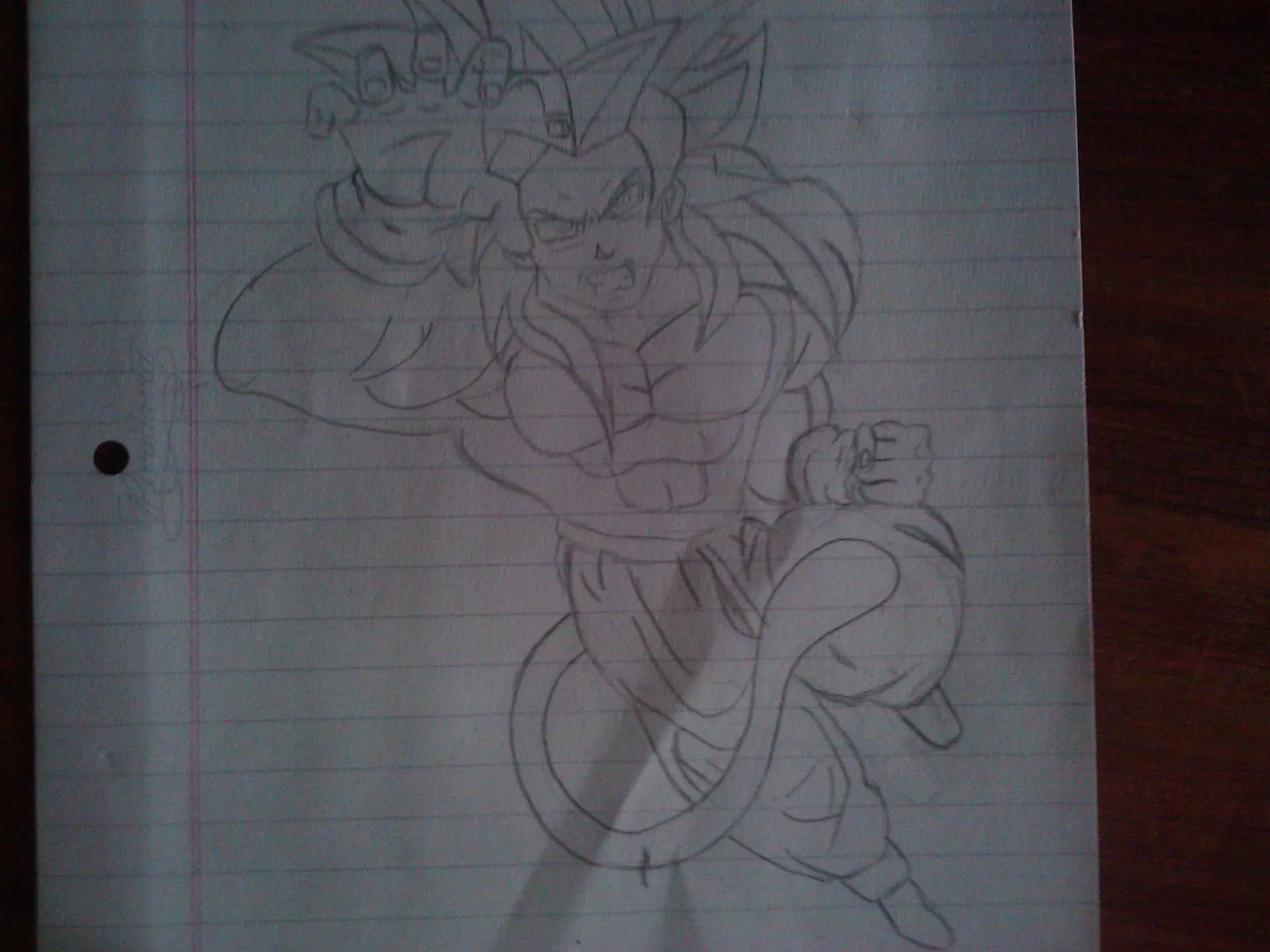 Dibujo Goku Ssj4 - Taringa!