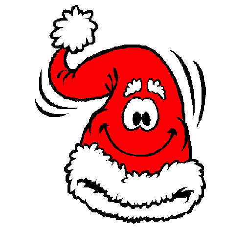 Dibujo de Gorro de Papa Noel pintado por Papanoel en Dibujos.net ...