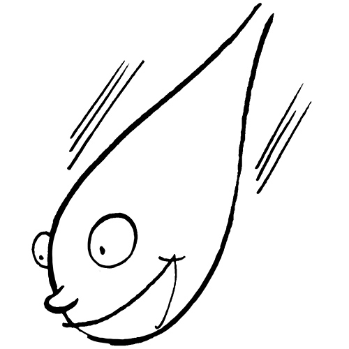 Dibujo de gota de agua para colorear - Imagui