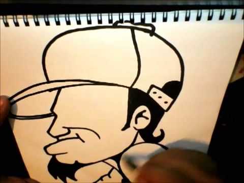 Dibujo graffiti facil - Imagui