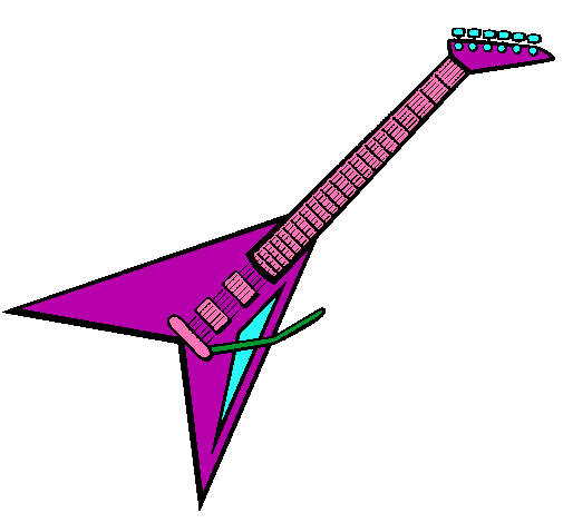 Dibujo de Guitarra eléctrica II pintado por Mcfly en Dibujos.net ...