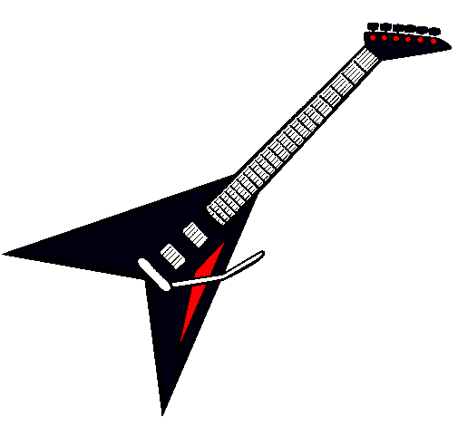 Dibujo de Guitarra eléctrica II pintado por Weber en Dibujos.net ...