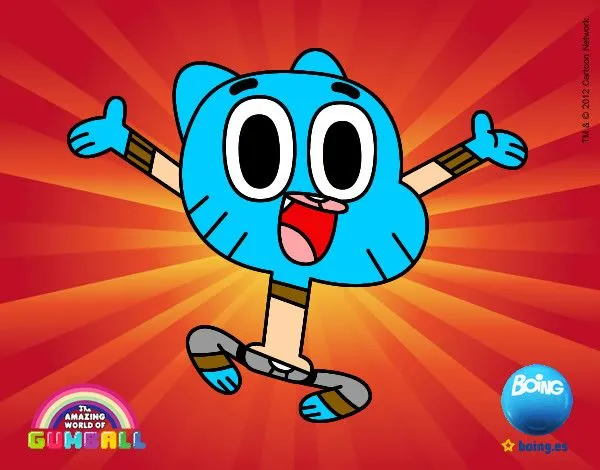 Dibujo de Gumball pintado por Cotoloko en Dibujos.net el día 08-07 ...