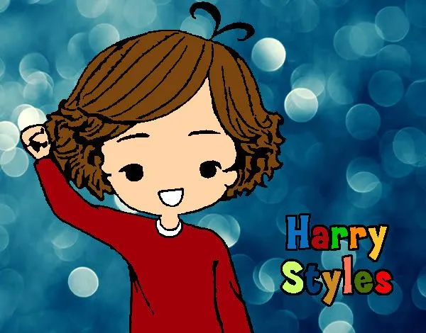 Dibujo de Harry Styles pintado por 123f en Dibujos.net el día 31 ...