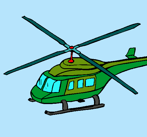 Dibujo de Helicóptero pintado por Soldados en Dibujos.net el día ...