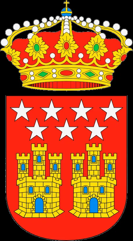 Dibujo HERÁLDICO: Escudo de la Comunidad de Madrid