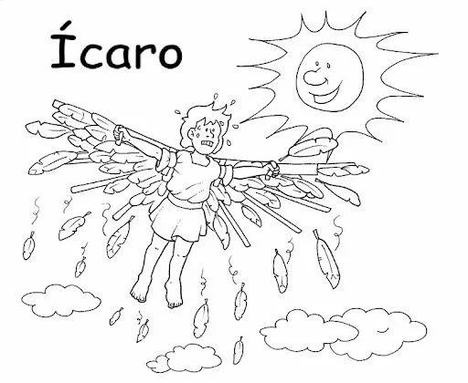 Dibujo de icaro - Imagui