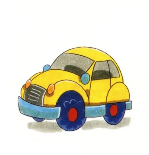 Dibujo infantil coche - Imagui