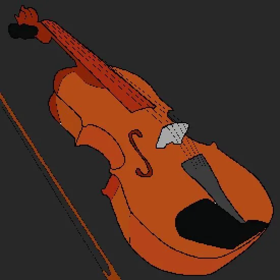 Dibujo de instrumentos musicales: un violín - varios dibujos ...