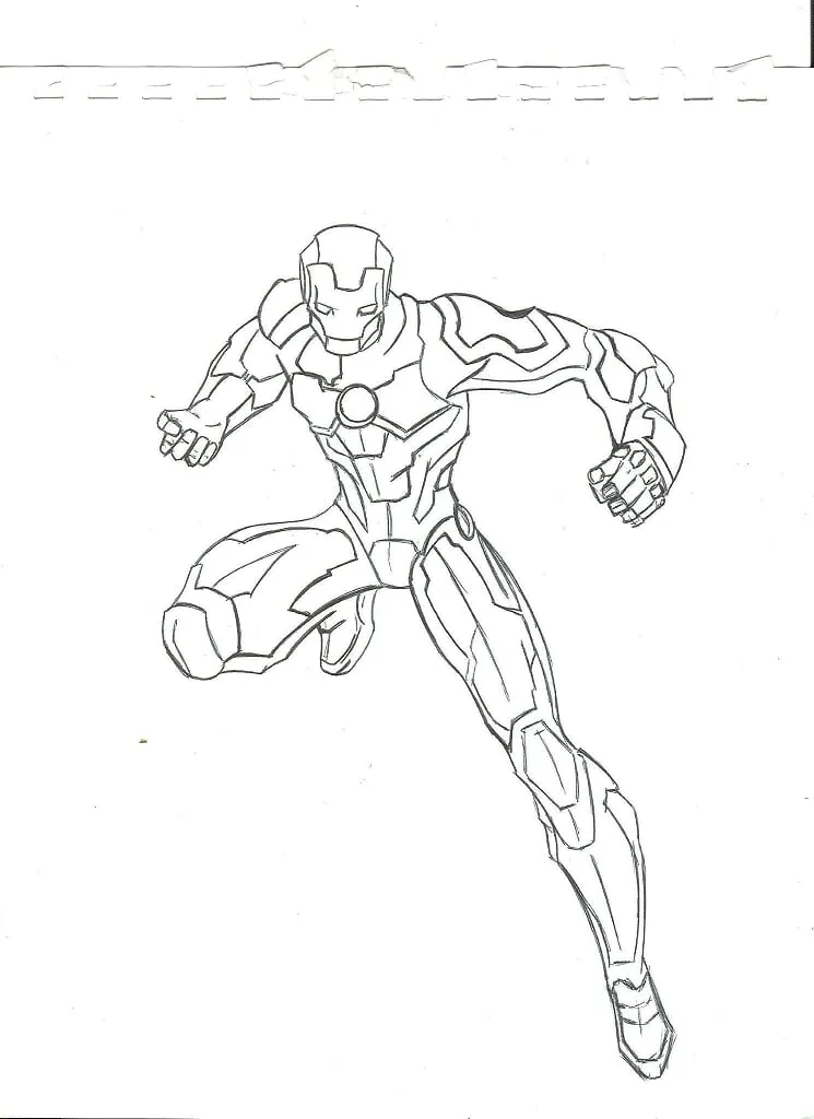 Dibujo Iron Man - Taringa!