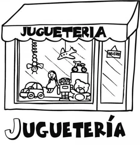 Imagenes de jugueteria para colorear - Imagui