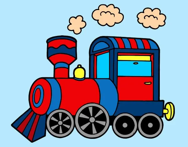 Dibujo de lindo mi tren pintado por Ani123 en Dibujos.net el día ...