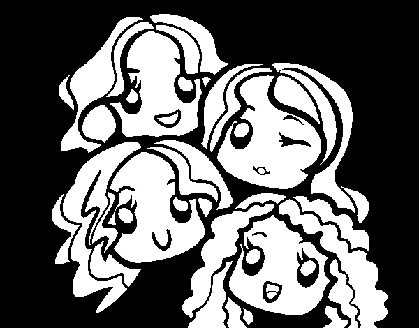 Dibujo de Little mix para Colorear - Dibujos.net