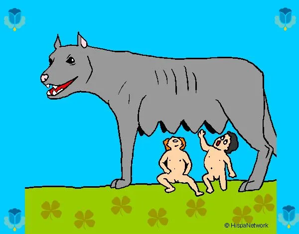 Dibujo de la loba pintado por Sandra8210 en Dibujos.net el día 28 ...