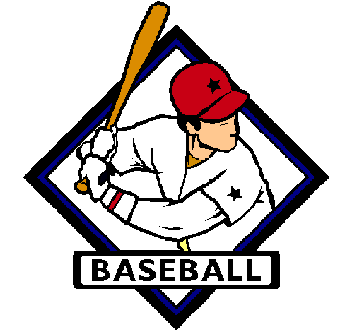 Dibujo de Logo de béisbol pintado por Jugador en Dibujos.net el ...