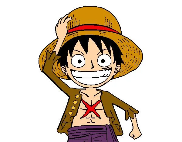 Dibujo de Luffy pintado por Goku720 en Dibujos.net el día 15-06-13 ...