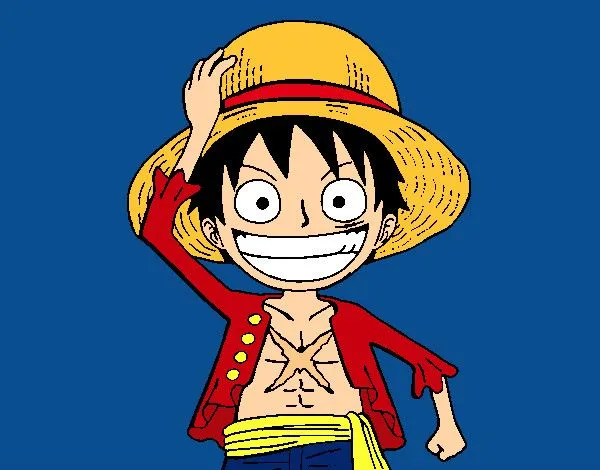 Dibujo de Luffy pintado por Naru-chan en Dibujos.net el día 29-09 ...