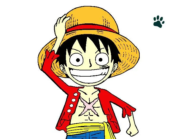 Dibujo de Luffy pintado por Sum41 en Dibujos.net el día 25-09-13 a ...