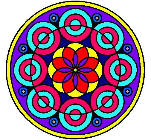 Dibujo de Mandala 35 pintado por Mandada en Dibujos.net el día 01 ...