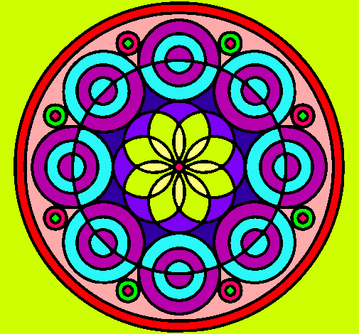 Dibujo de Mandala 35 pintado por Pipeta en Dibujos.net el día 10 ...