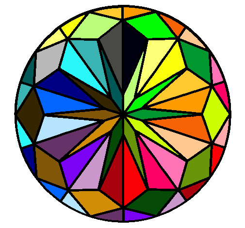 Dibujo de Mandala 42 pintado por Mosaico en Dibujos.net el día 11 ...