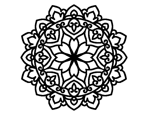 Dibujo de Mandala celta para Colorear - Dibujos.net